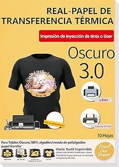 Conoce los diferentes tipos de papel transfer para camisetas