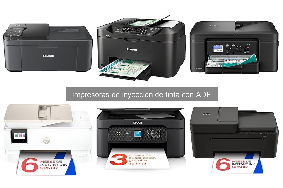 Accesorios Esenciales para Impresoras de Inyección de Tinta con ADF