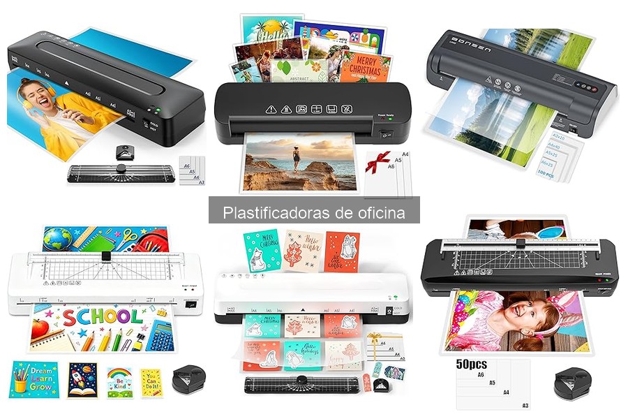 Accesorios esenciales para plastificadoras de oficina