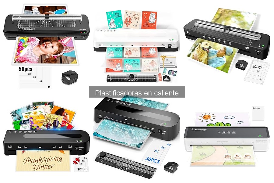 Accesorios esenciales para plastificadoras en caliente