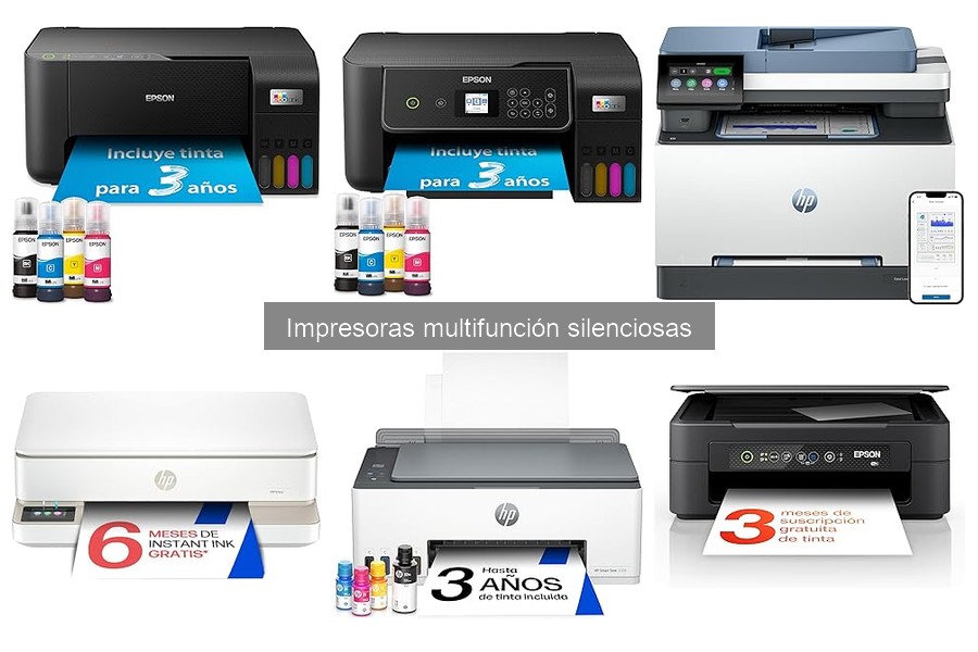 Accesorios imprescindibles para impresoras multifunción silenciosas