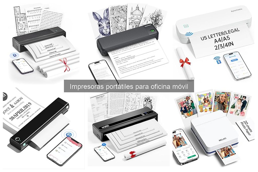 Accesorios imprescindibles para impresoras portátiles
