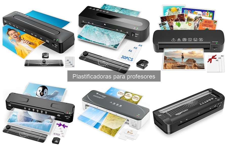 Accesorios útiles para plastificadoras en el aula
