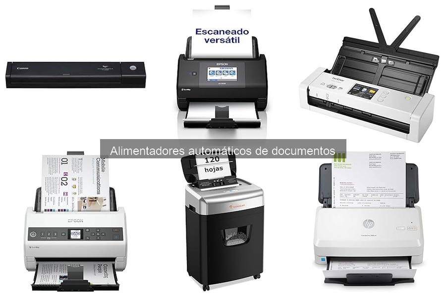 Alternativas a alimentadores automáticos de documentos