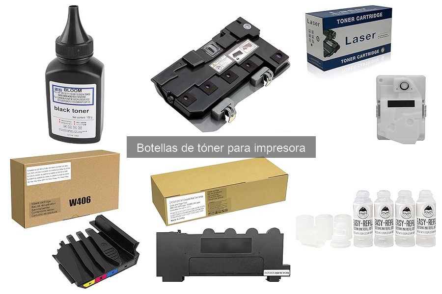 Alternativas a botellas de tóner para impresoras láser