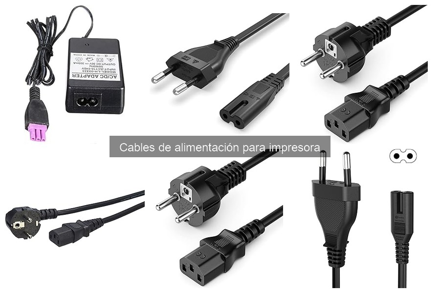 Alternativas a Cables de Alimentación para Impresoras