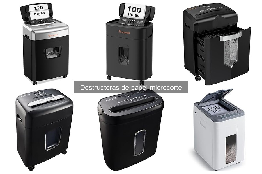 Alternativas a Destructoras de Papel Microcorte