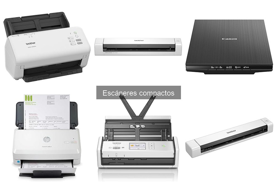 Alternativas a escáneres compactos para digitalizar documentos