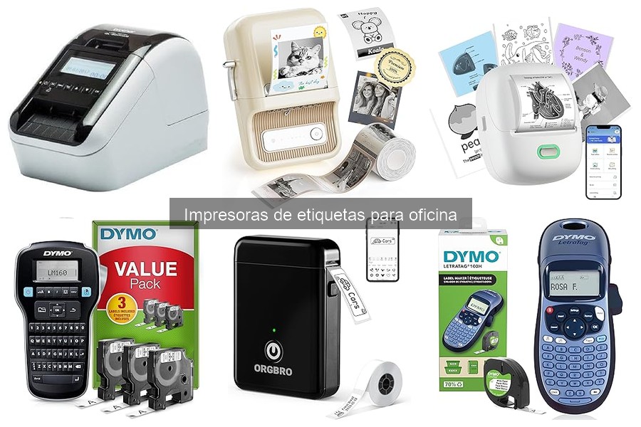 Alternativas a impresoras de etiquetas para organizar tu oficina