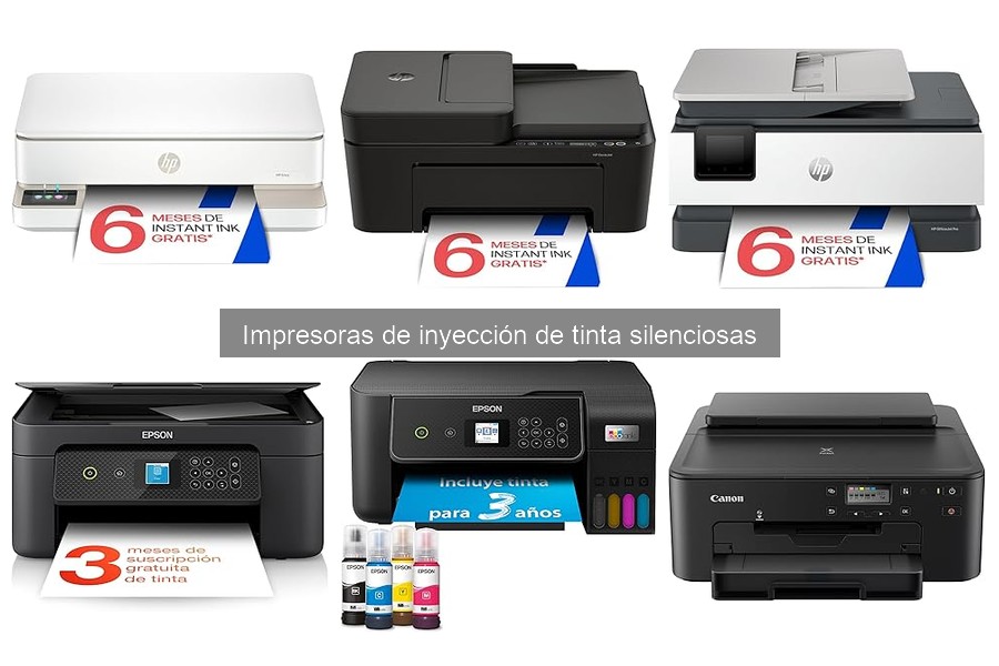 Alternativas a Impresoras de Inyección de Tinta Silenciosas