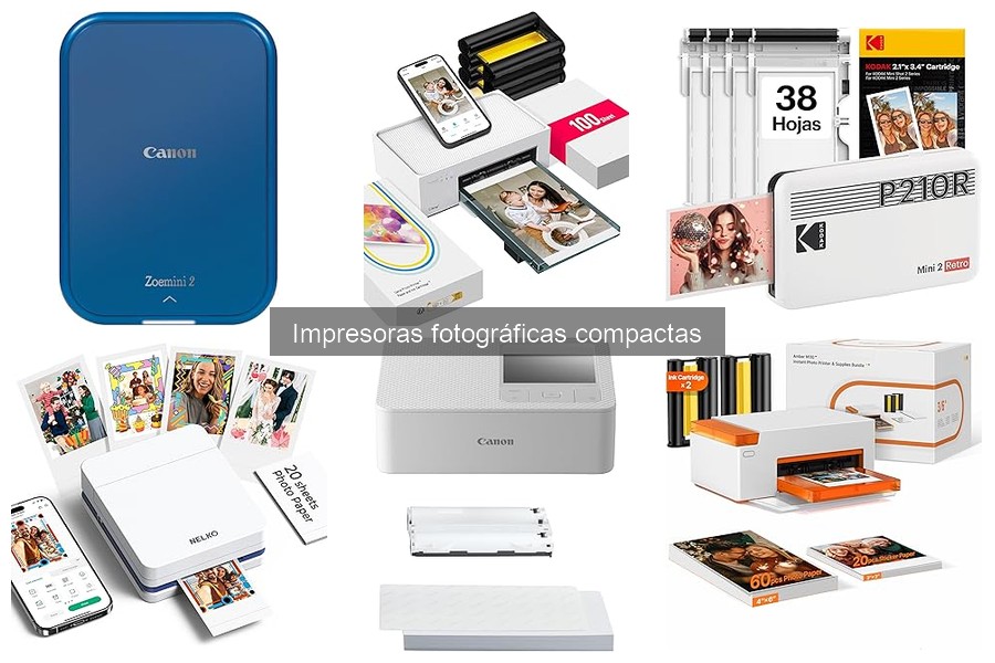** Alternativas a impresoras fotográficas compactas para imprimir