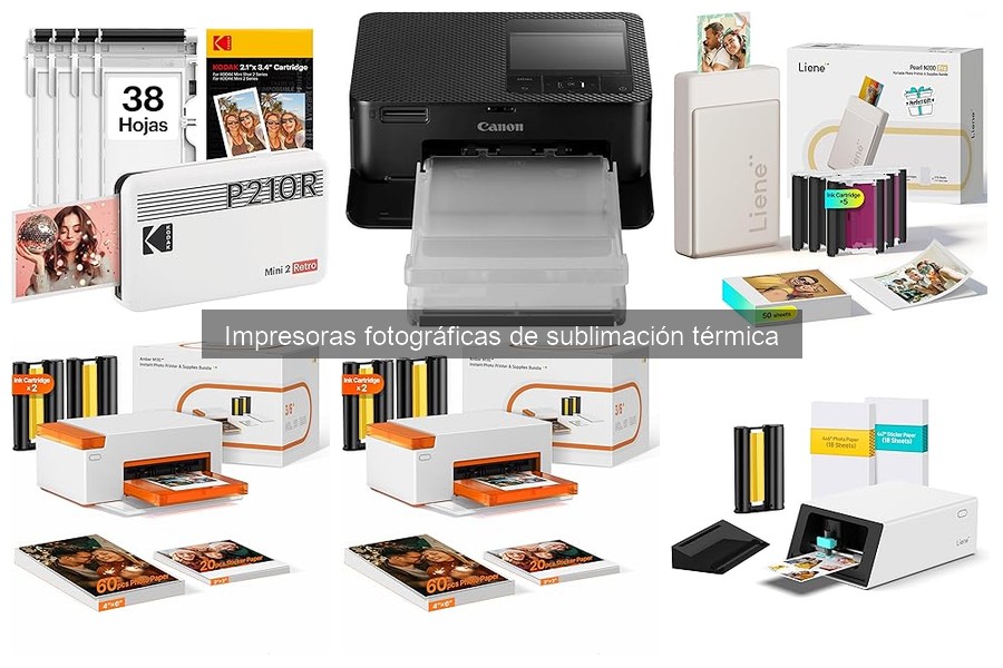 Alternativas a Impresoras Fotográficas de Sublimación Térmica