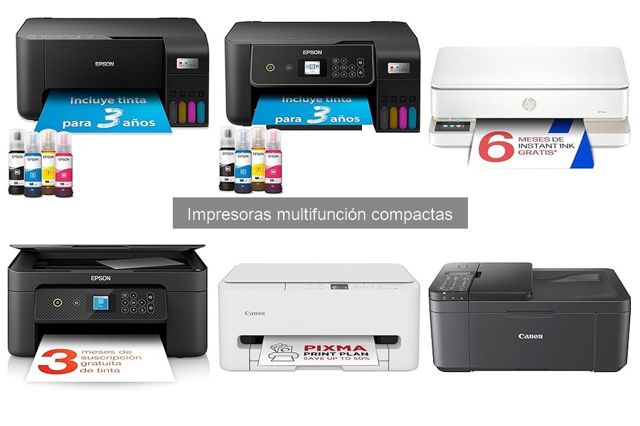 Alternativas a impresoras multifunción compactas para tu hogar