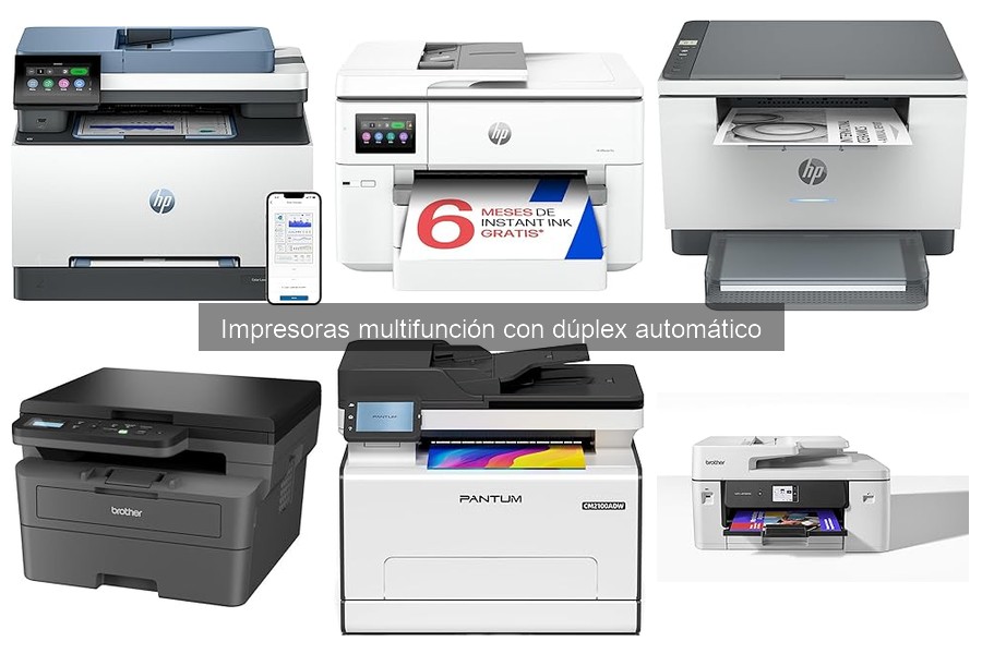 Alternativas a impresoras multifunción con dúplex automático