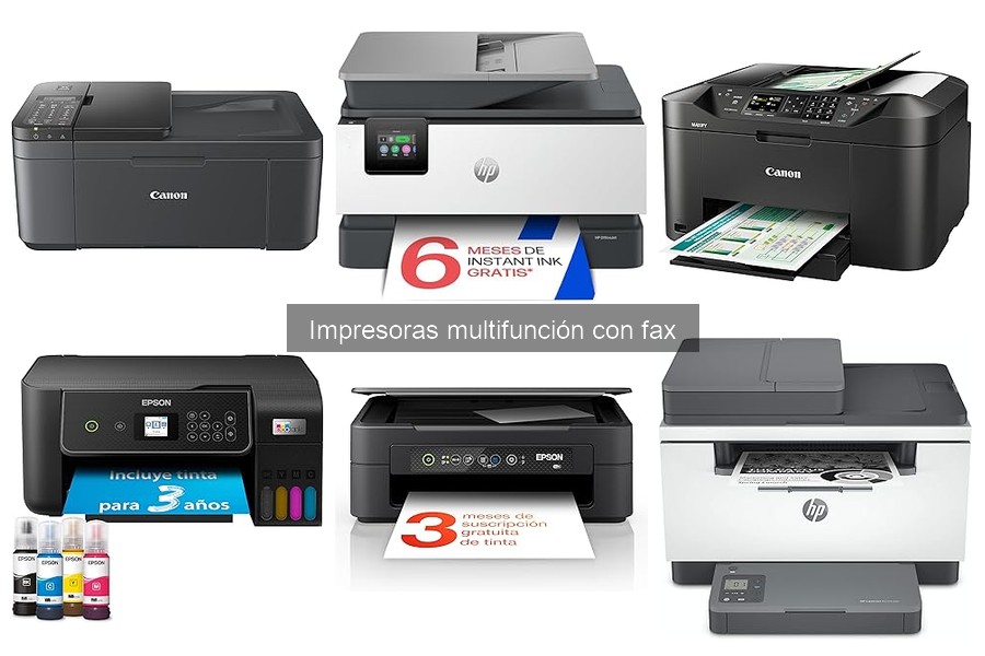Alternativas a impresoras multifunción con fax para tu hogar