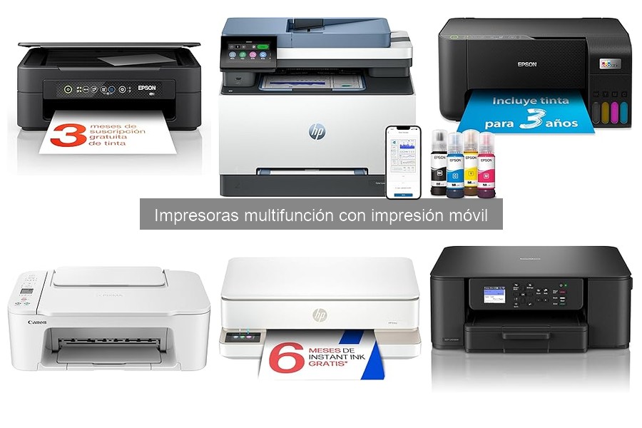 Alternativas a Impresoras Multifunción con Impresión Móvil
