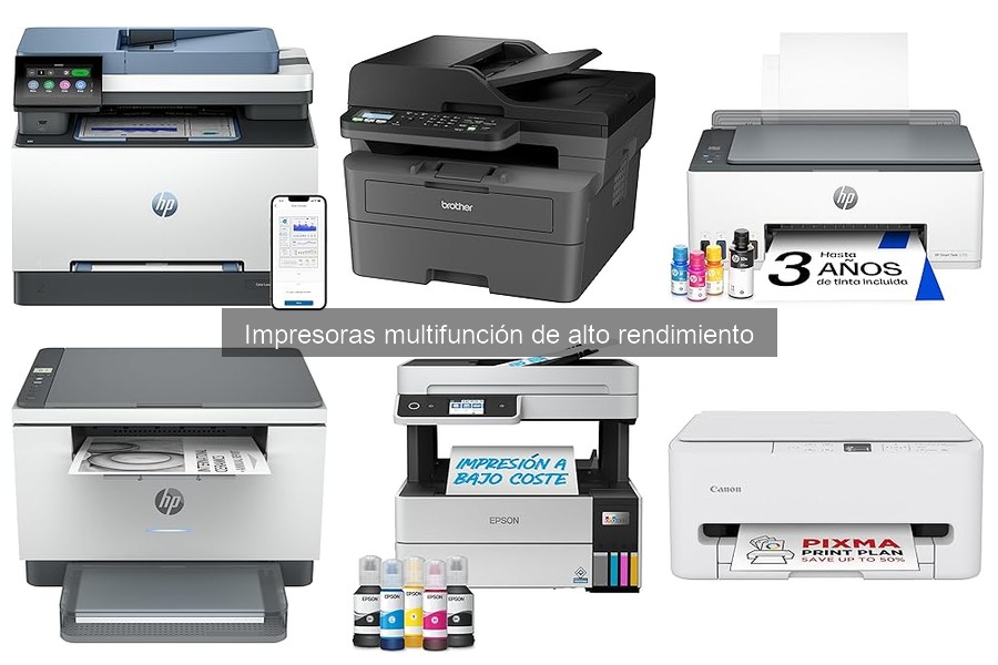 Alternativas a impresoras multifunción de alto rendimiento