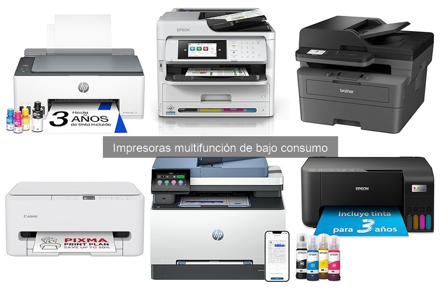 Alternativas a Impresoras Multifunción de Bajo Consumo