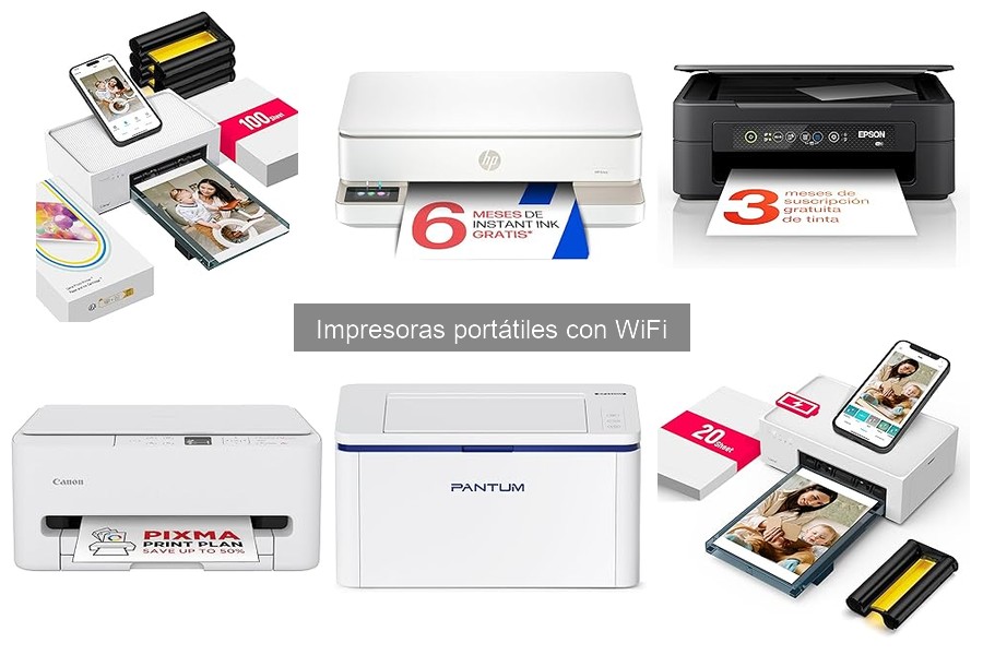 Alternativas a Impresoras Portátiles con WiFi para Imprimir