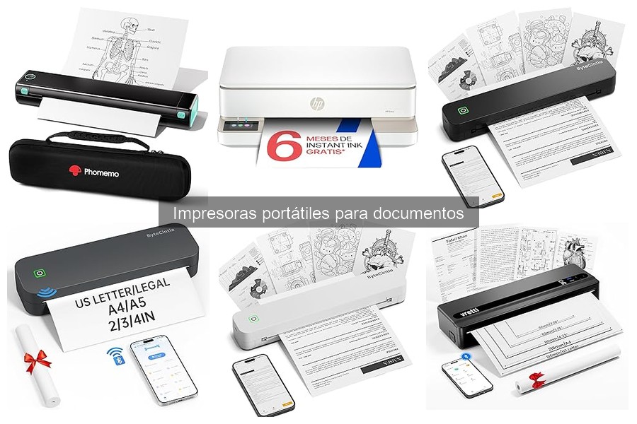 Alternativas a impresoras portátiles: imprime en movimiento