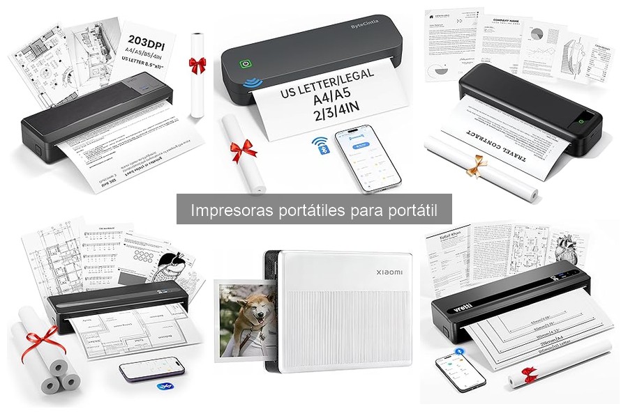 Alternativas a impresoras portátiles: mejores opciones de impresión