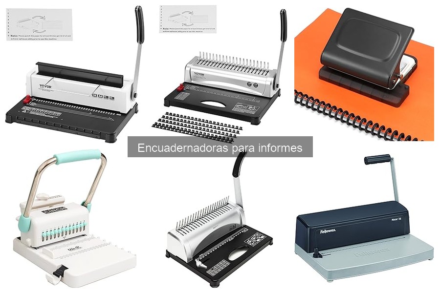 Alternativas a la Encuadernadora para Presentar Informes