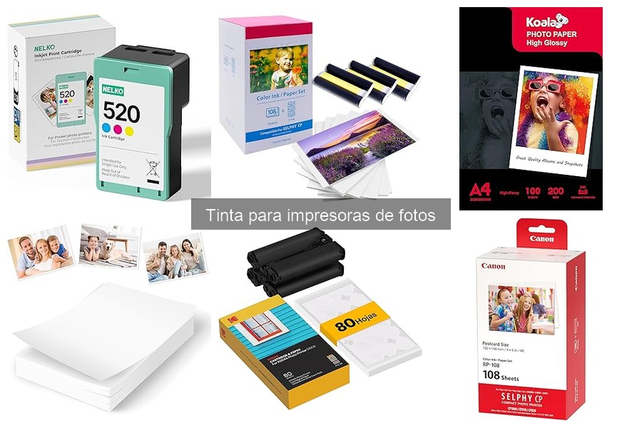 Alternativas a la tinta de impresora para imprimir fotos