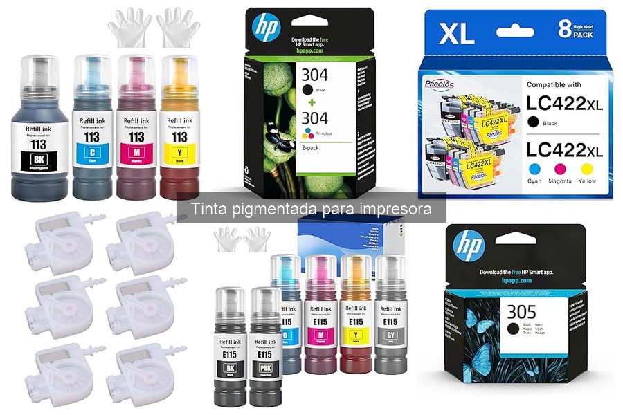 Alternativas a la Tinta Pigmentada para Impresoras
