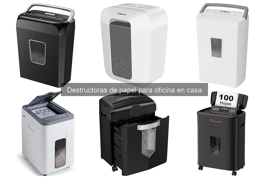Alternativas a las Destructoras de Papel para Oficina en Casa
