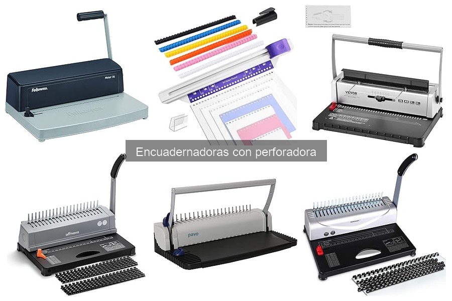 Alternativas a las Encuadernadoras con Perforadora