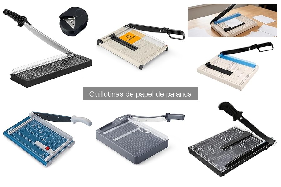 Alternativas a las Guillotinas de Papel de Palanca