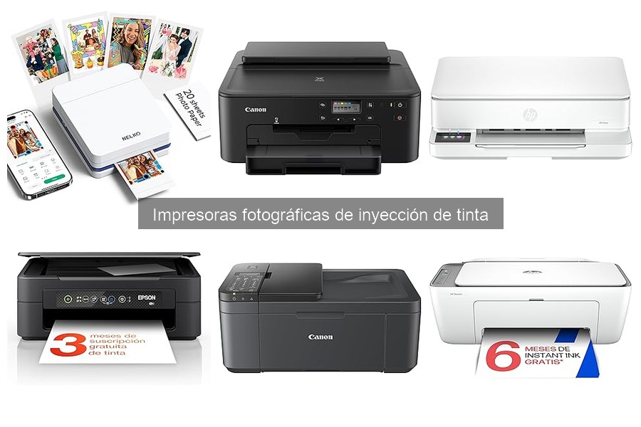 Alternativas a las impresoras fotográficas de inyección de tinta
