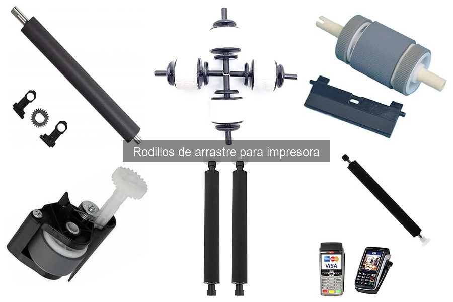 Alternativas a los rodillos de arrastre para impresoras