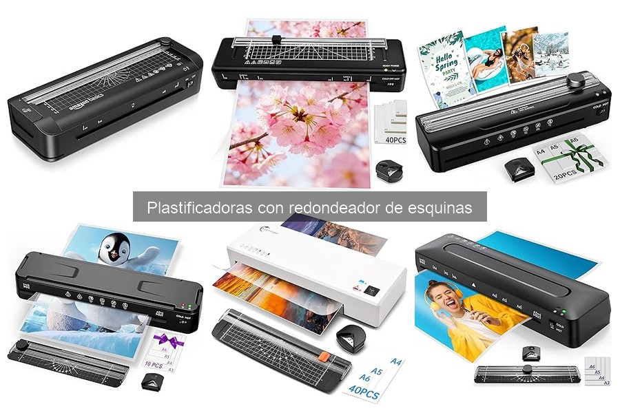 Alternativas a plastificadoras con redondeador de esquinas
