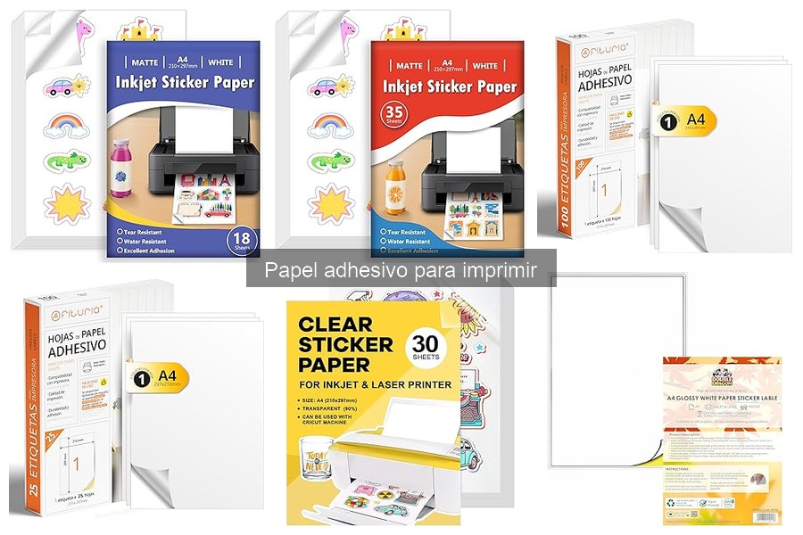 Alternativas al papel adhesivo para imprimir: opciones efectivas