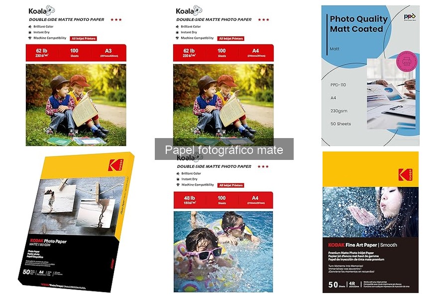 Alternativas al papel fotográfico mate para tus impresiones