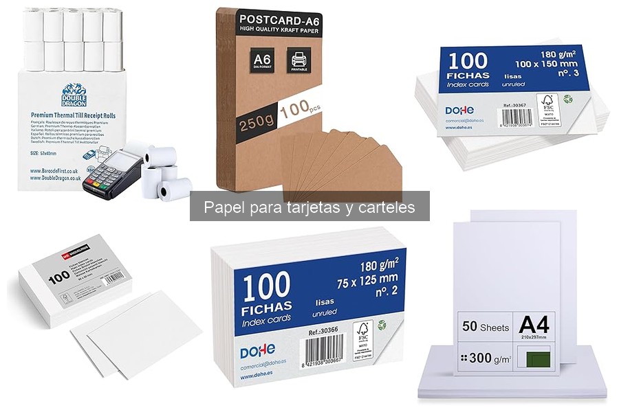Alternativas al papel tradicional para imprimir carteles
