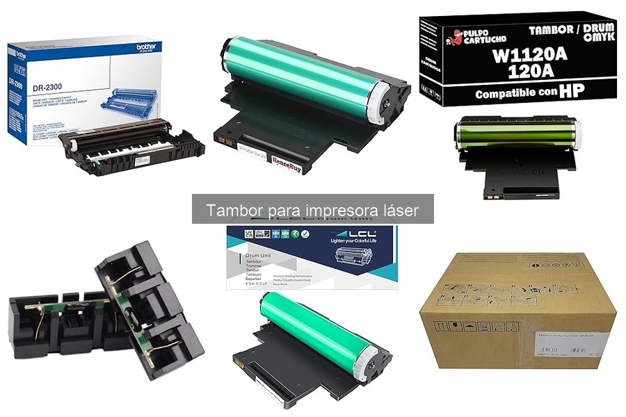 Alternativas al tambor original para impresoras láser
