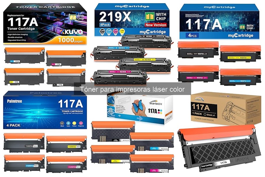 Alternativas al Tóner para Impresoras Láser Color