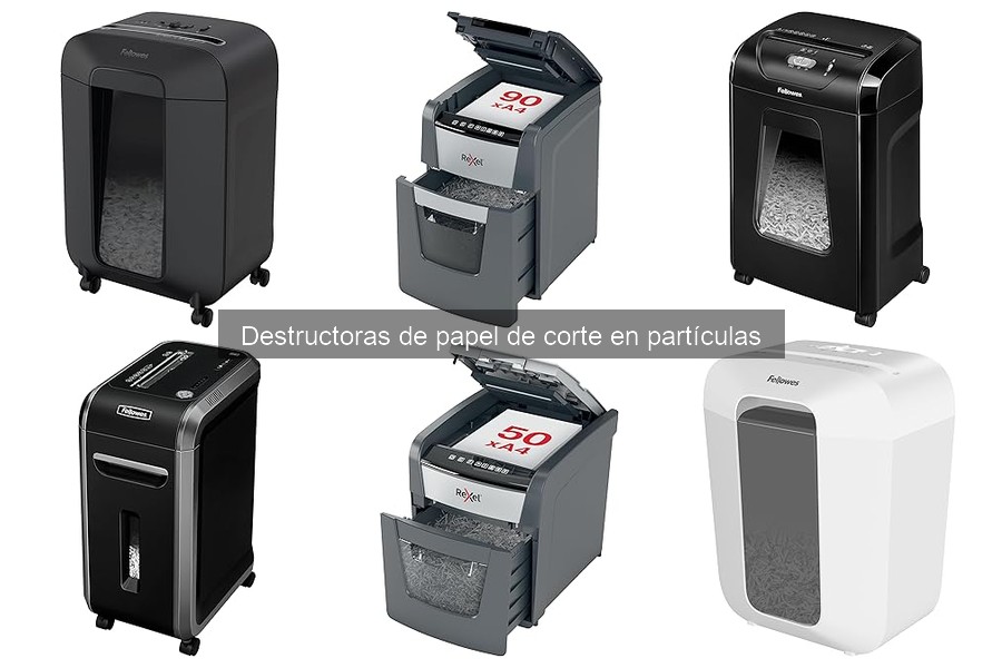 Alternativas eficaces a destructoras de papel de corte en partículas