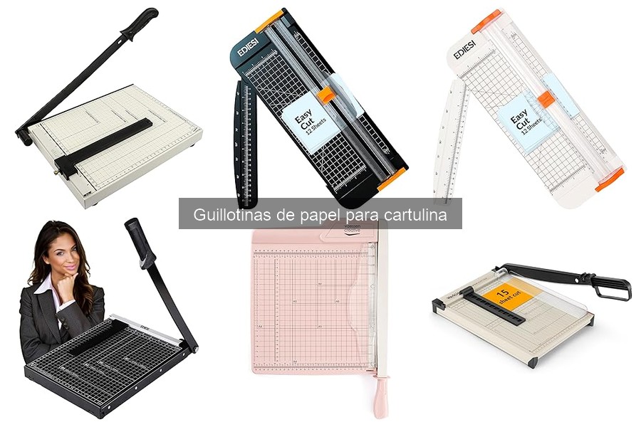 Beneficios de Guillotinas para Cartulina vs. Tijeras