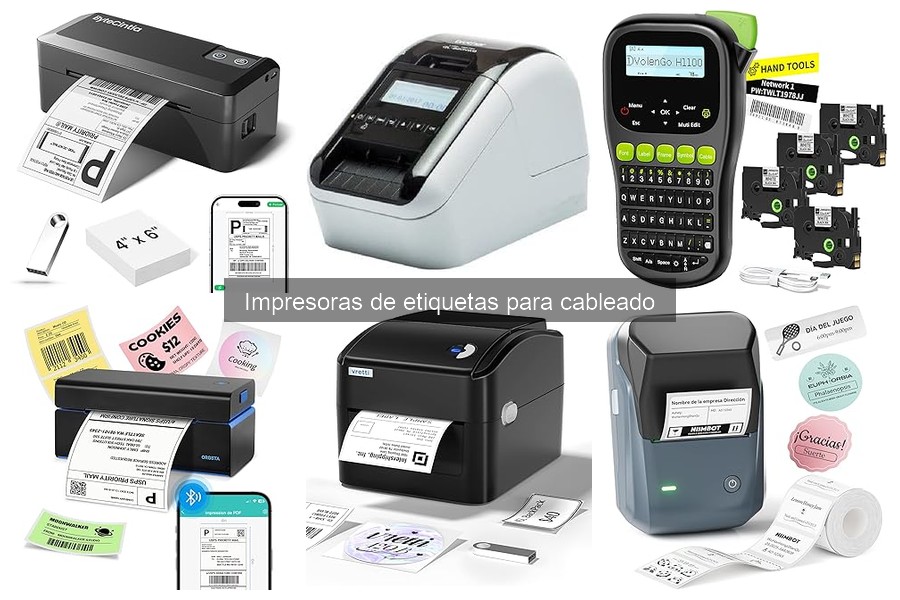 Beneficios de las impresoras de etiquetas para cableado