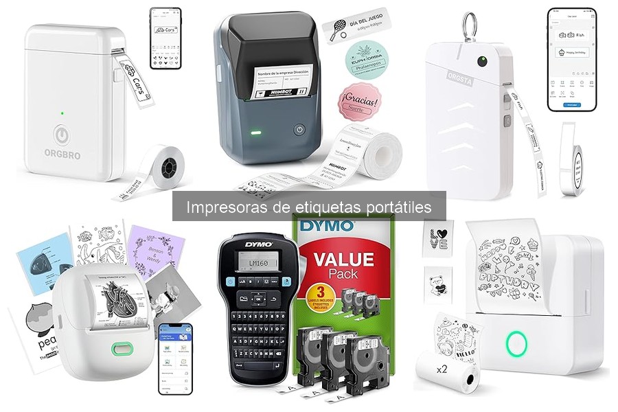 Características Esenciales de Impresoras de Etiquetas Portátiles
