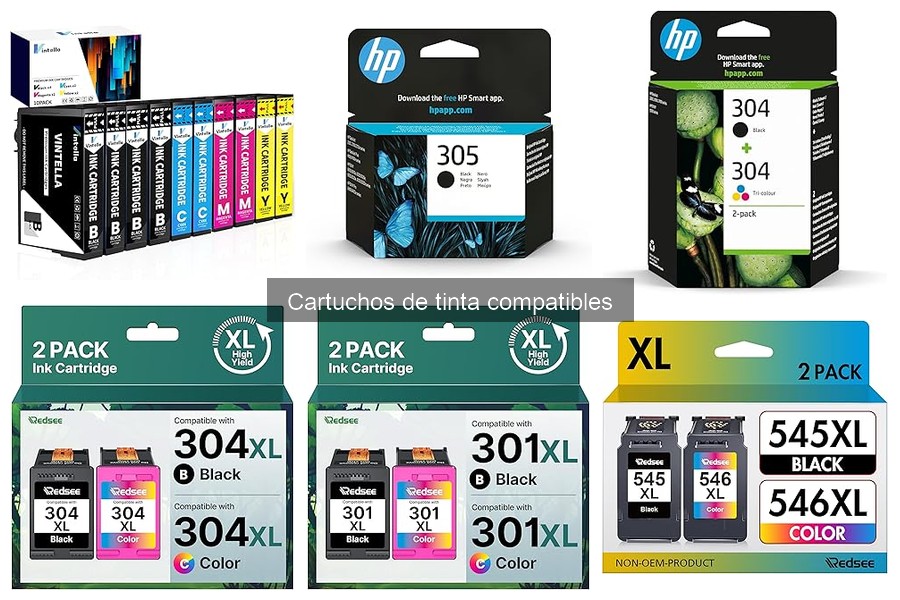 Cómo elegir cartuchos de tinta compatibles para impresoras