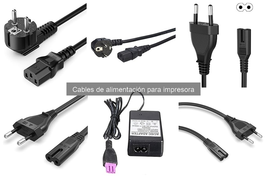 Cómo elegir el cable de alimentación para tu impresora