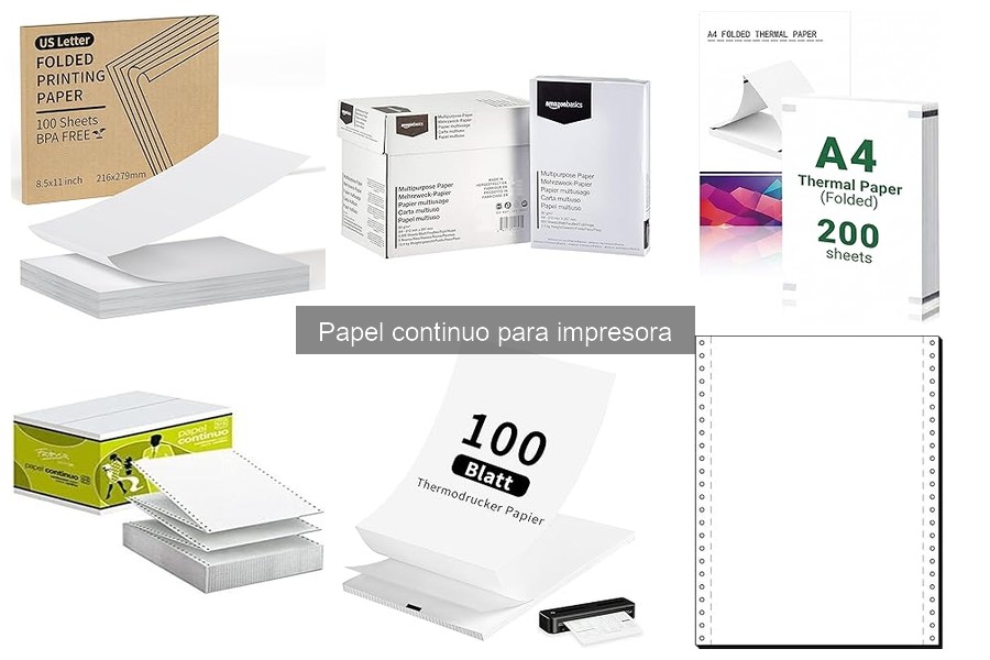 Cómo elegir el mejor papel continuo para impresora - Guía