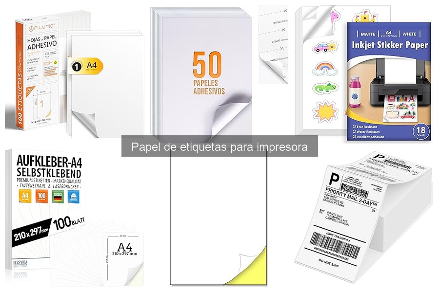 Cómo elegir el mejor papel de etiquetas para impresora