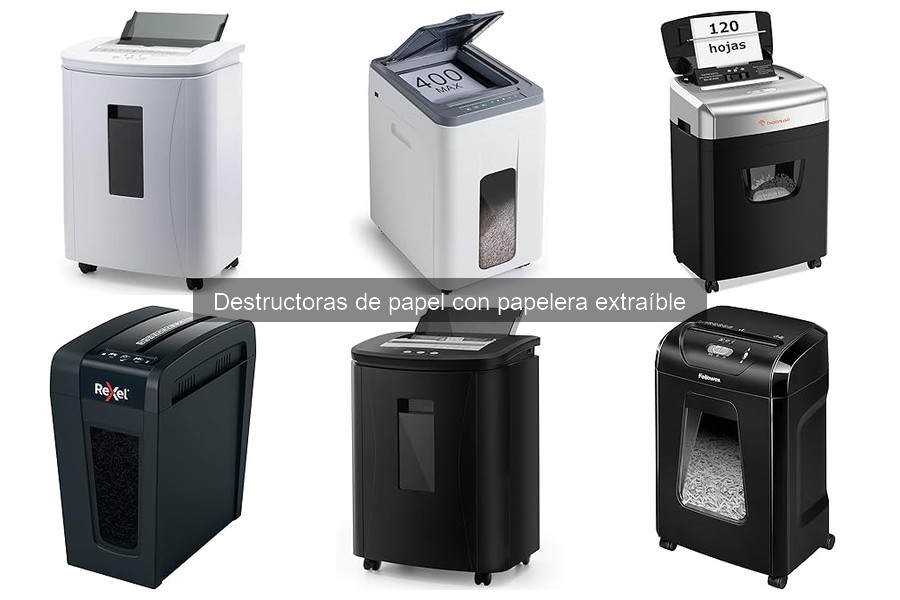 Cómo elegir la mejor destructora de papel con papelera extraíble