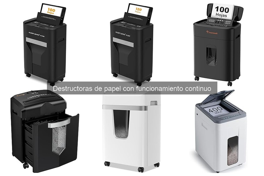 Cómo elegir la mejor destructora de papel continua para oficina