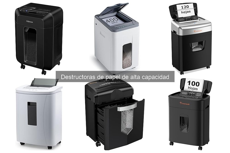 Cómo Elegir la Mejor Destructora de Papel de Alta Capacidad